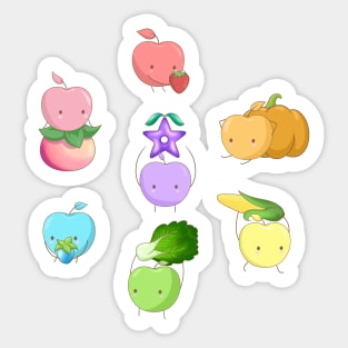 Stardew Valley- Junimos at Work Sticker